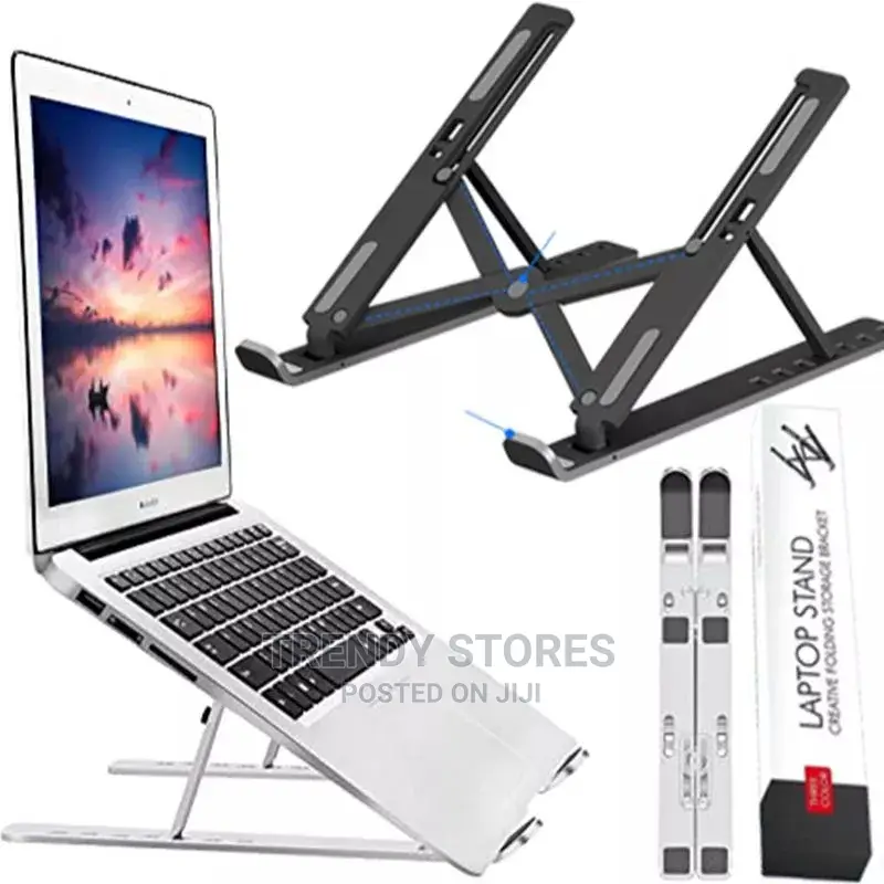 Alluminium Laptop Stand Multi-Angle Adjustable Design