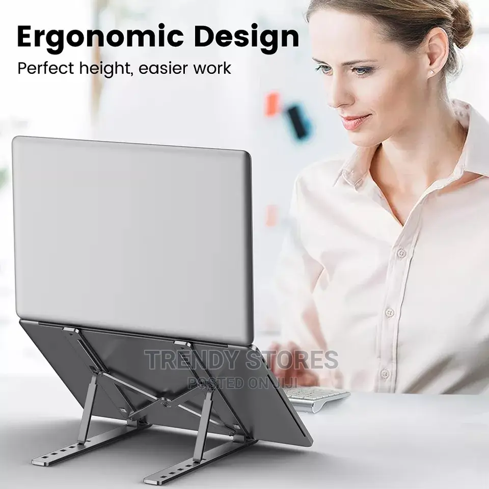 Alluminium Laptop Stand Multi-Angle Adjustable Design