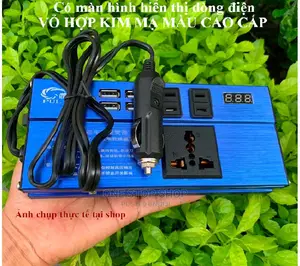 Car Heavy Duty 4 Usb Port Inverter With Cigarette Ports