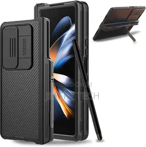 Samsung Z Fold 4 Case With Pen Holder Detachable, Case for Z