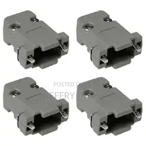 DB9 D-Sub 9 Pin RS232 Serial Port Plastic Hood Cover Shell S
