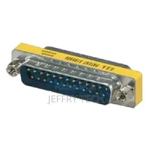 DB25 25 Pin D-Sub Male to Male Mini Gender Changer Adapter C