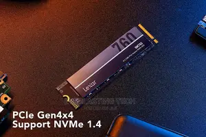 Lexar Lnm760 Internal SSD M.2 Pcie Gen 4*4 Nvme 2280 - 512gb