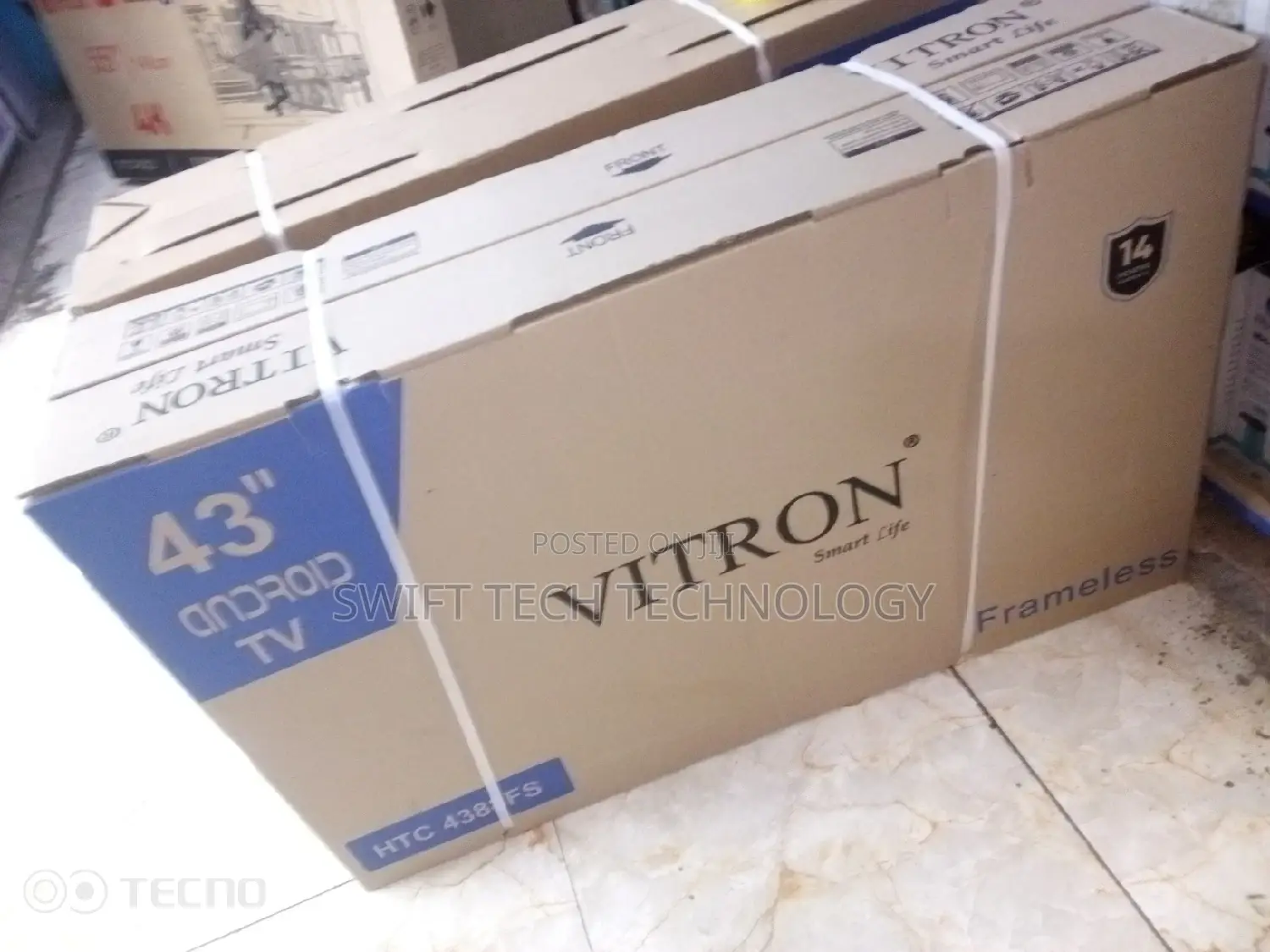 Vitron 43 Smart Android Frameless 43,43,43,43 Inch