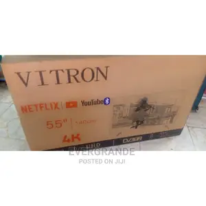 Brand New Vitron 55 Inches Smart Android 4 K.