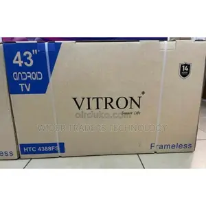 Vitron 43" Inches Frameless Fullhd Smart Android**