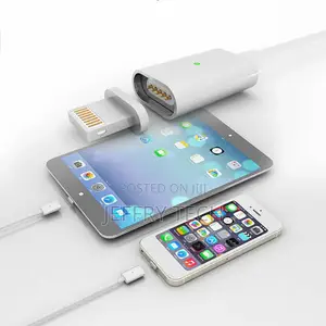 Magnetic Metal Adapter Charger Lightning Cable for iPhone