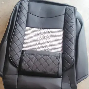 Black and Cream Universal Car Seat Covers