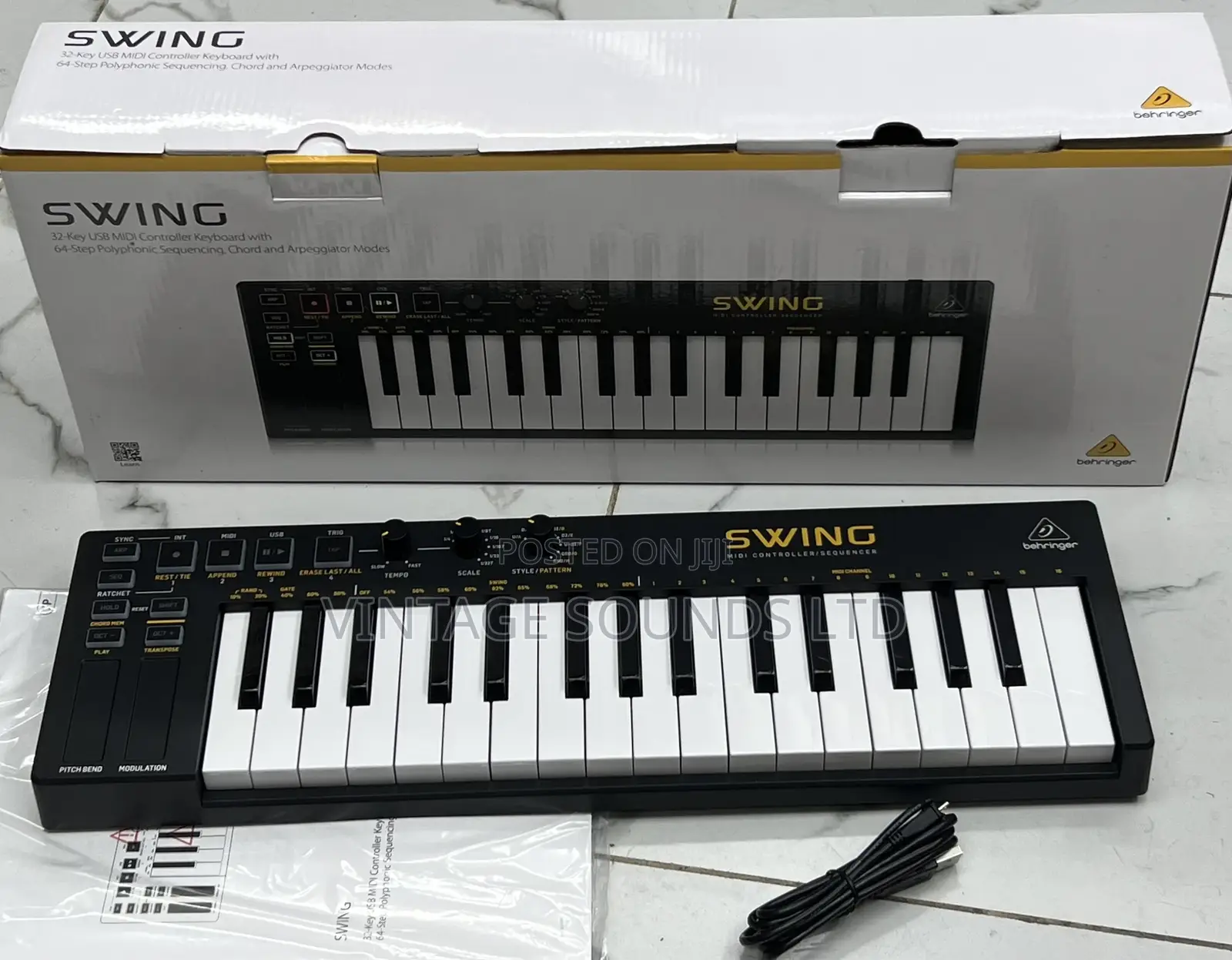 Behringer SWING 32-Key USB MIDI Controller Keyboard