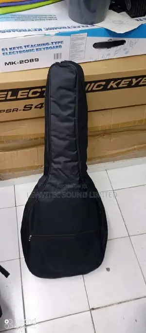 Guitar Padded Black Bag
