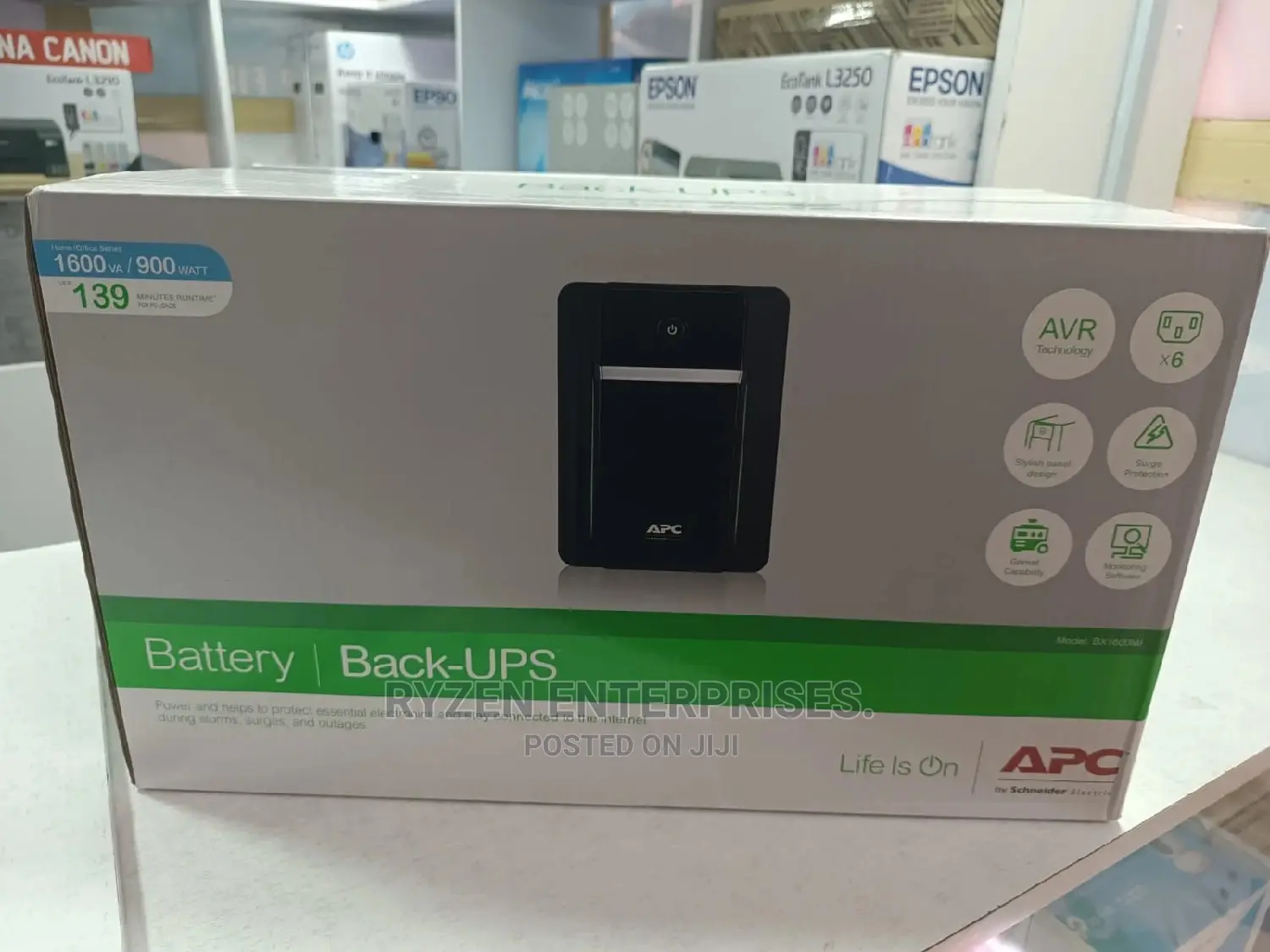 Apc 1.6kva 1600va Power Back Up