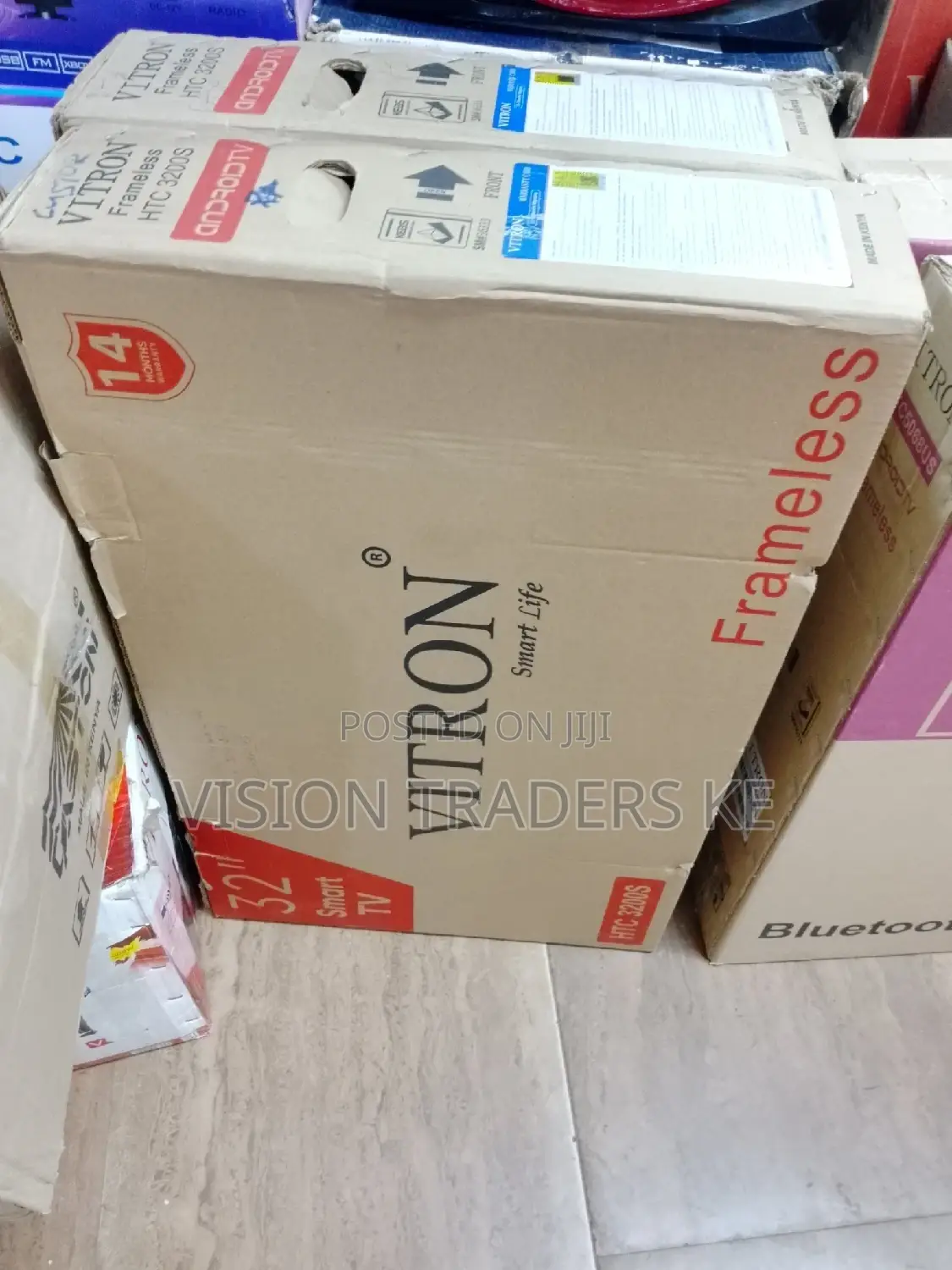 32 Inches Android Tv Vitron Frameless