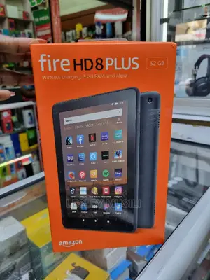 New Amazon Fire HD 8 Plus (2020) 32 GB Black