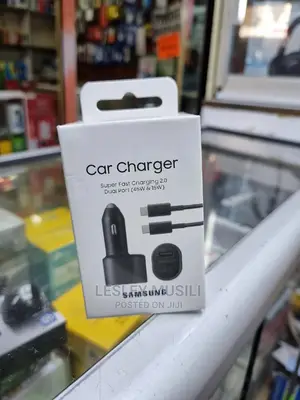 *Samsung 45W Pd Usb-C Car Charger