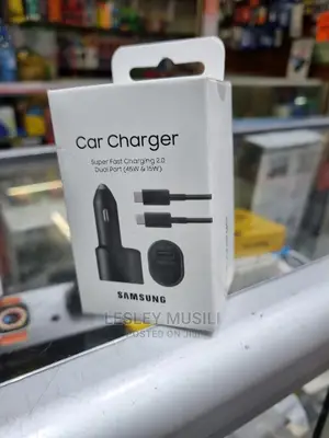 *Samsung 45W Pd Usb-C Car Charger