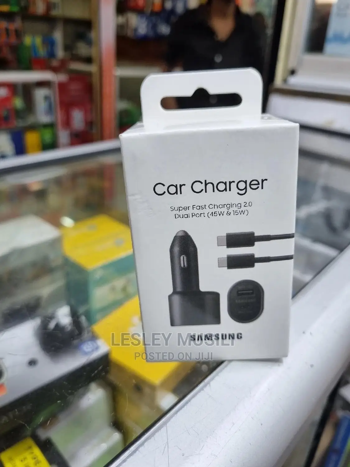 *Samsung 45W Pd Usb-C Car Charger