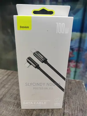 Baseus Legend Series Elbow Fast Type C-Type C 100w 1M Cable