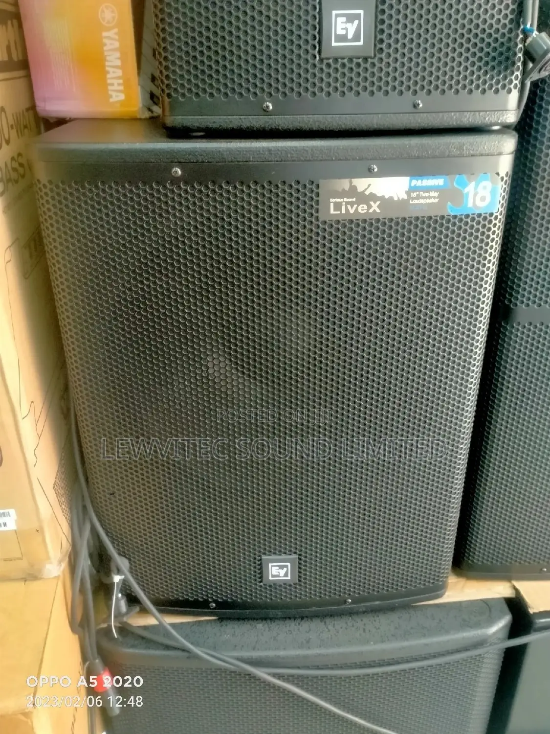 Ev Passive Bass Speaker