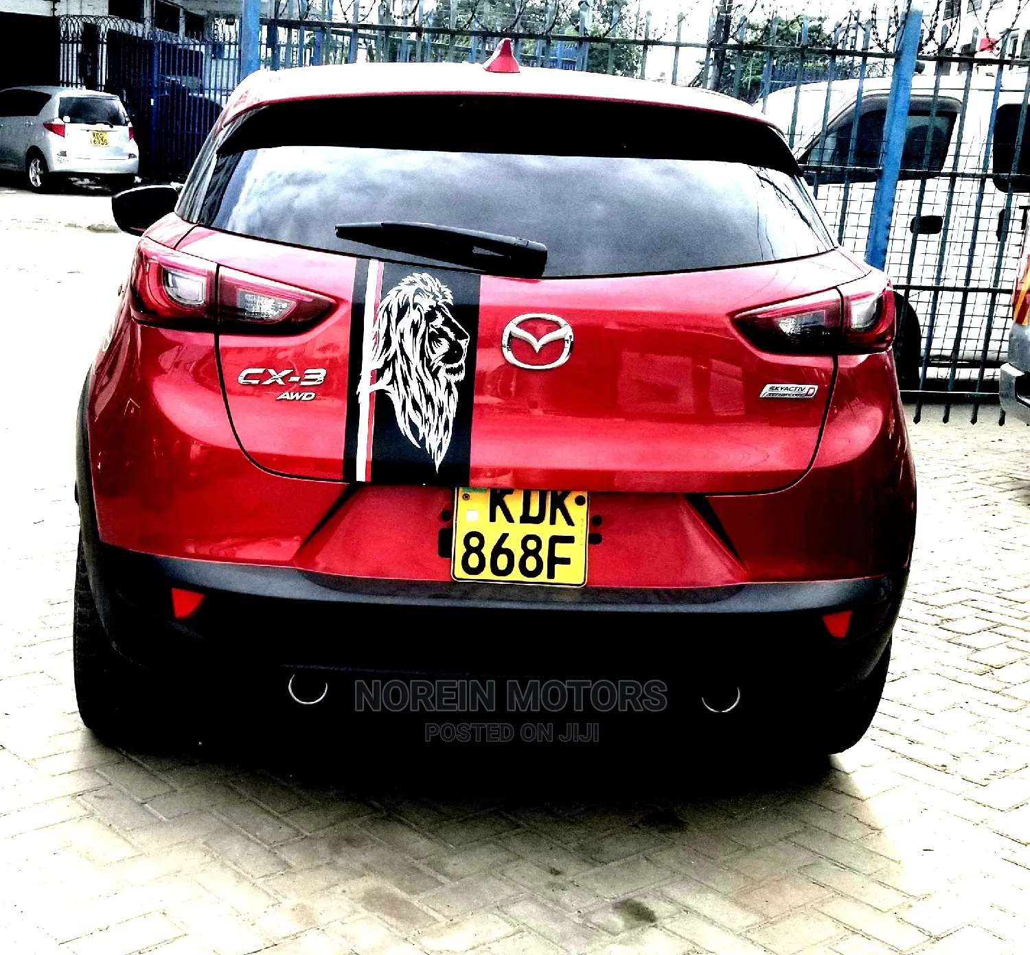 Mazda CX-3 2015 Red