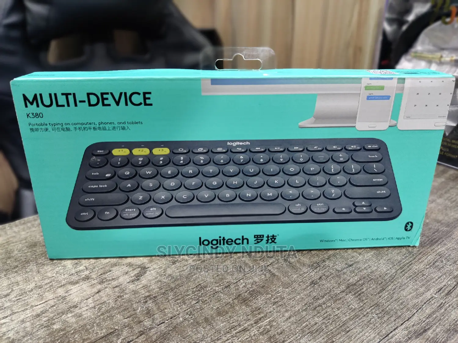 Logitech Multi Device Keyboards(Black)