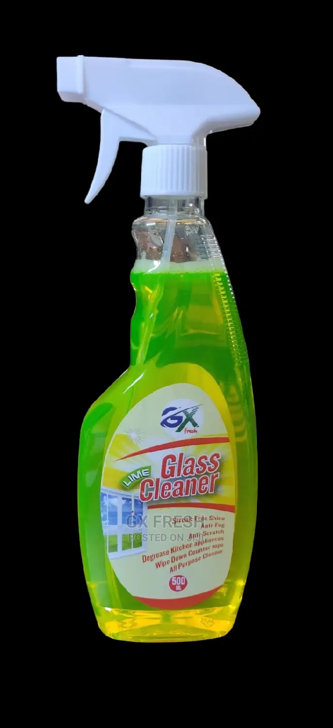 Lime Glass Cleaner.