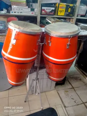 Orange Conga Drums