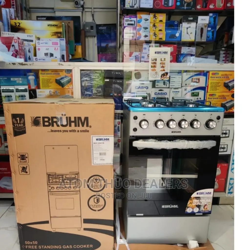 Bruhm 50*50 Cooker 3gas + 1electric