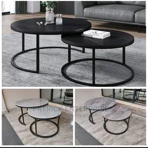 Imported Morden Marble Nesting Tables