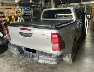 Toyota Hilux Manual Roller Shutter Boot Cover Aluminium