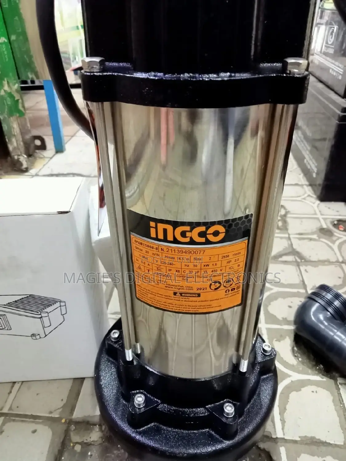 Sawege Pump 2hp