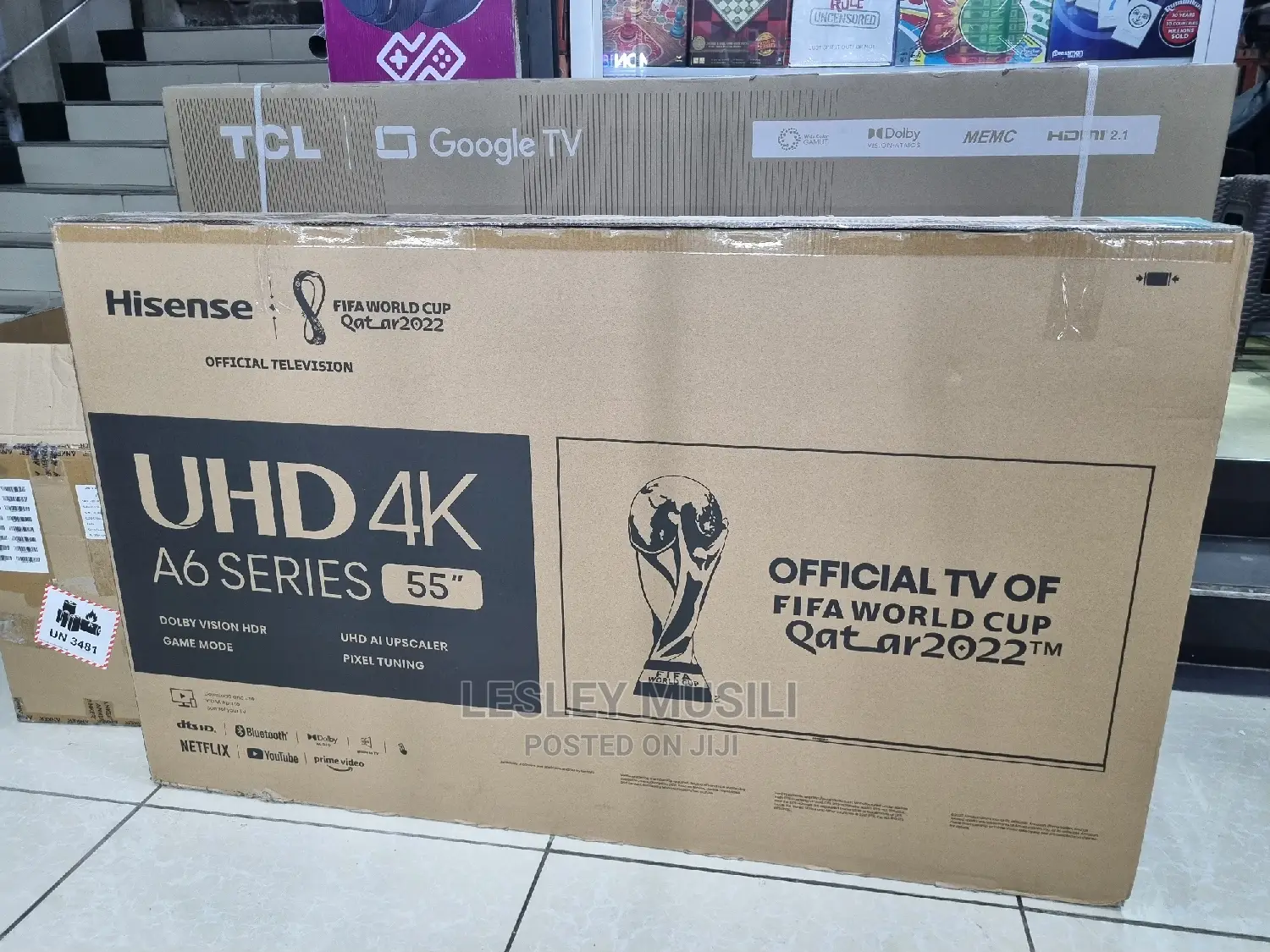 Hisense UHD A6 Series 55"