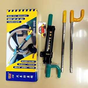 Heavy Duty Universal Fit Steering Wheel Antitheft Lock