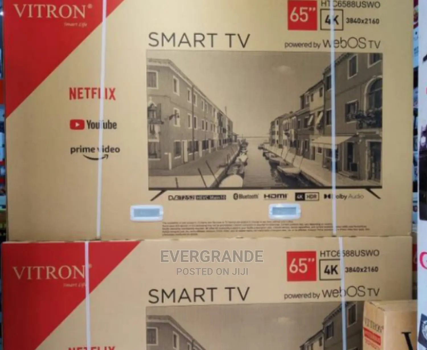 65 Inch Smart UHD Android Frameless Tv"