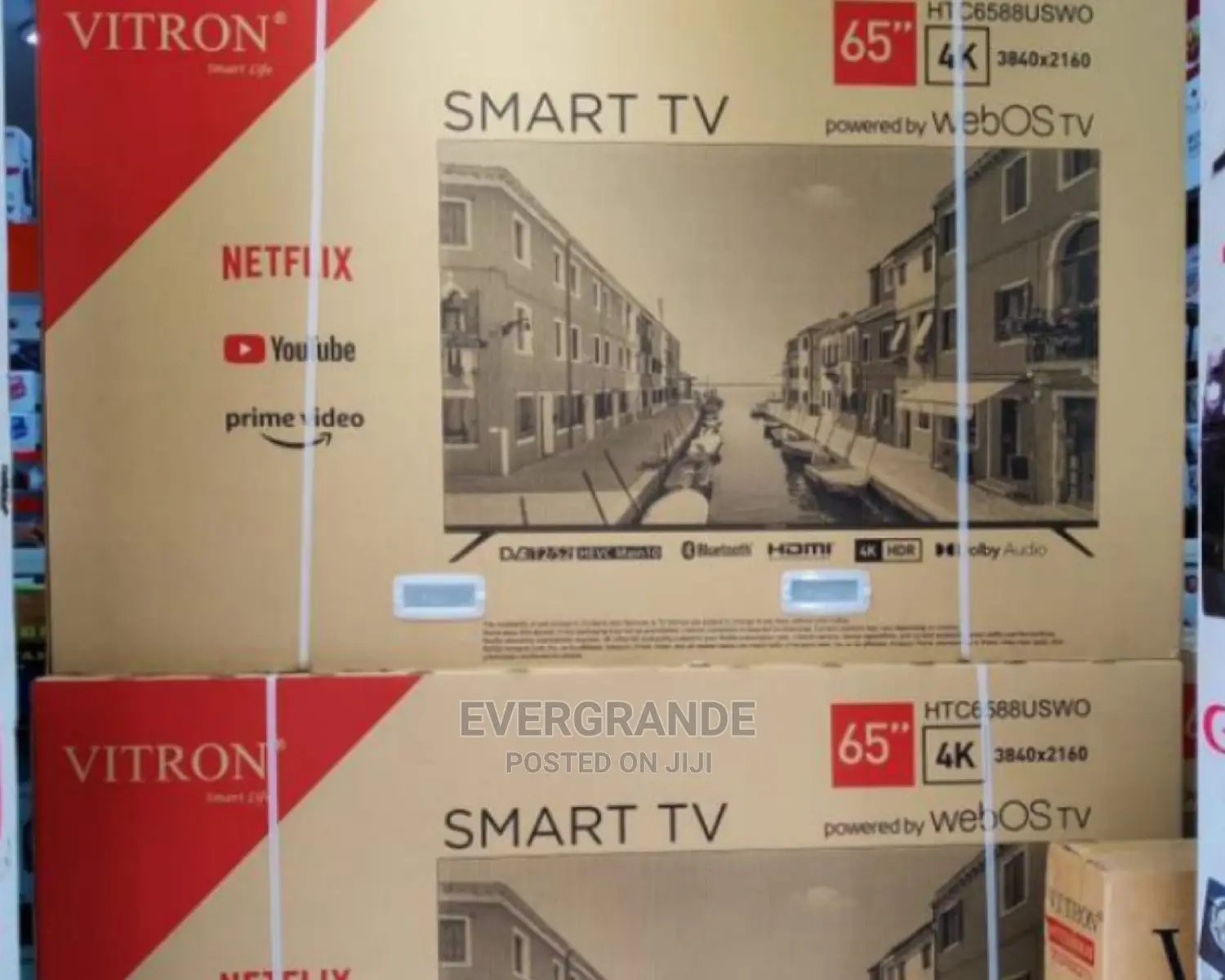 65 Inch Smart UHD Android Frameless Tv"