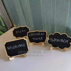 Food Label Chalkboard
