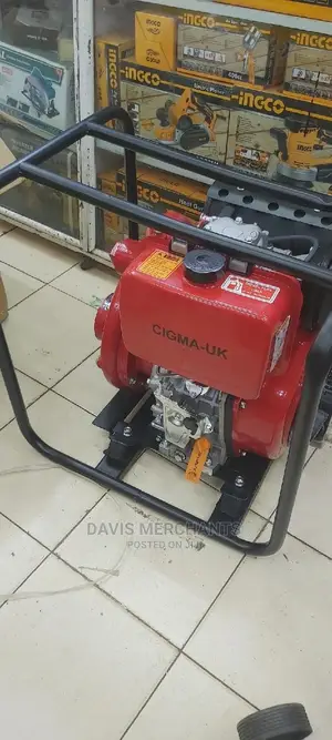 Water Pump DIESEL Propelled High Pressure Make