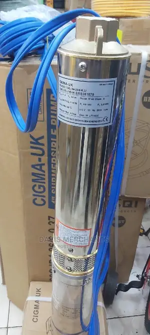 Submersible Water Pump With Control Switch