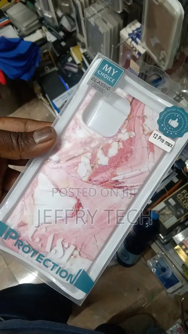 Satin Marble iPhone 12 Pro Max Clip Case
