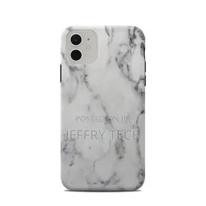 White Marble iPhone 11 Clip Case