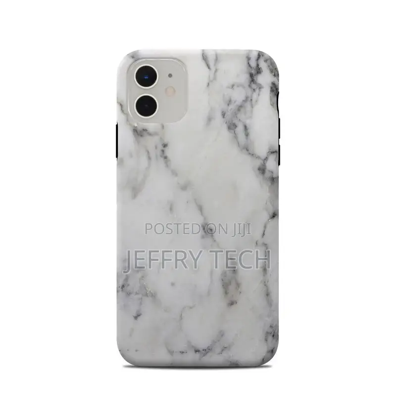 White Marble iPhone 11 Clip Case