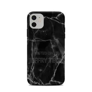 Black Marble iPhone 11 Clip Case