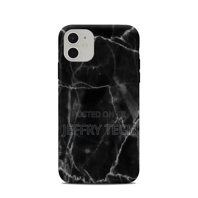 Black Marble iPhone 11 Clip Case