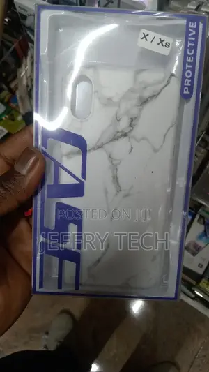 White Marble iPhone X Next Case Skin