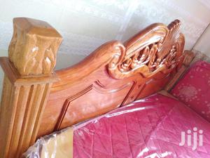 Mahogany Bed 5x6fts Solid-Premium Executive Bed