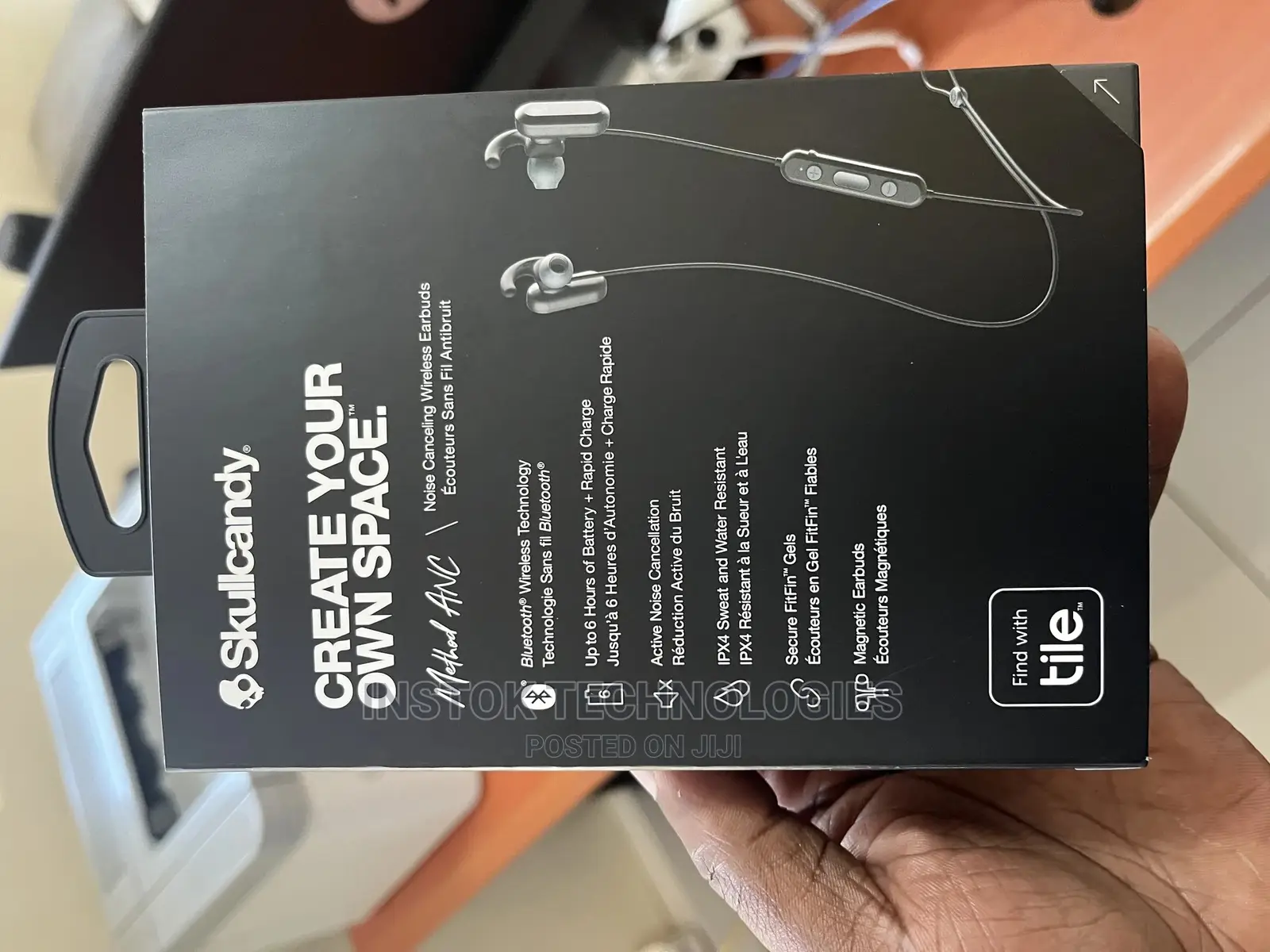 Skullcandy Method ANC Wireless in-Ear Earbuds With Tile