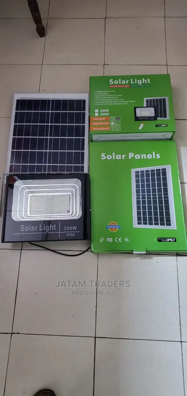 200W Solar Flood Lights