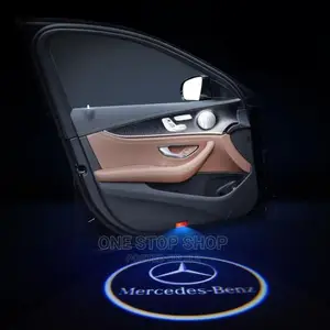 Wireless Mercedes Door Welcome Logo Light (2pcs)