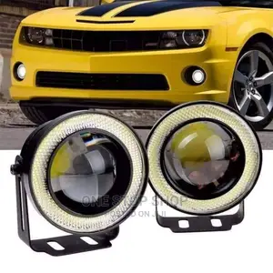 2pcs 3" and 3.5" Inch COB Angel Eyes Fog Lights