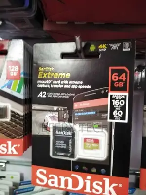SANDISK EXTREME MICRO SD 64GB 90MB/S