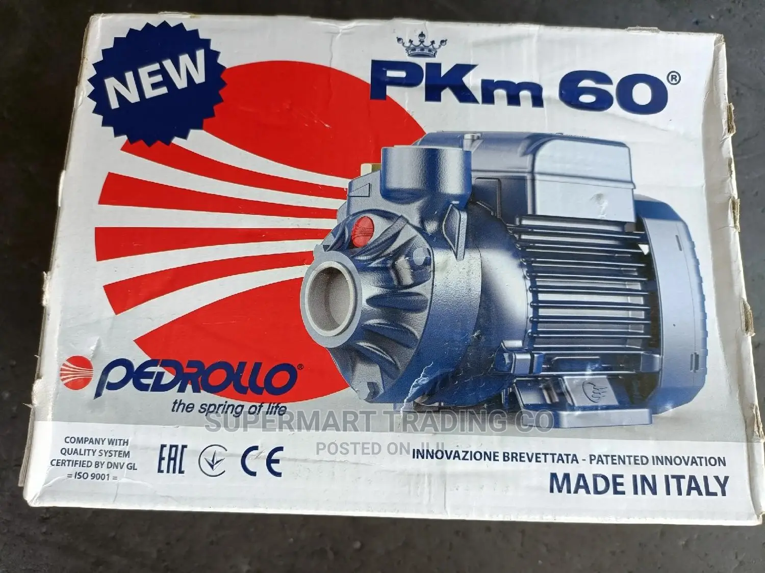 PEDROLLO Water Pump 0.5hp